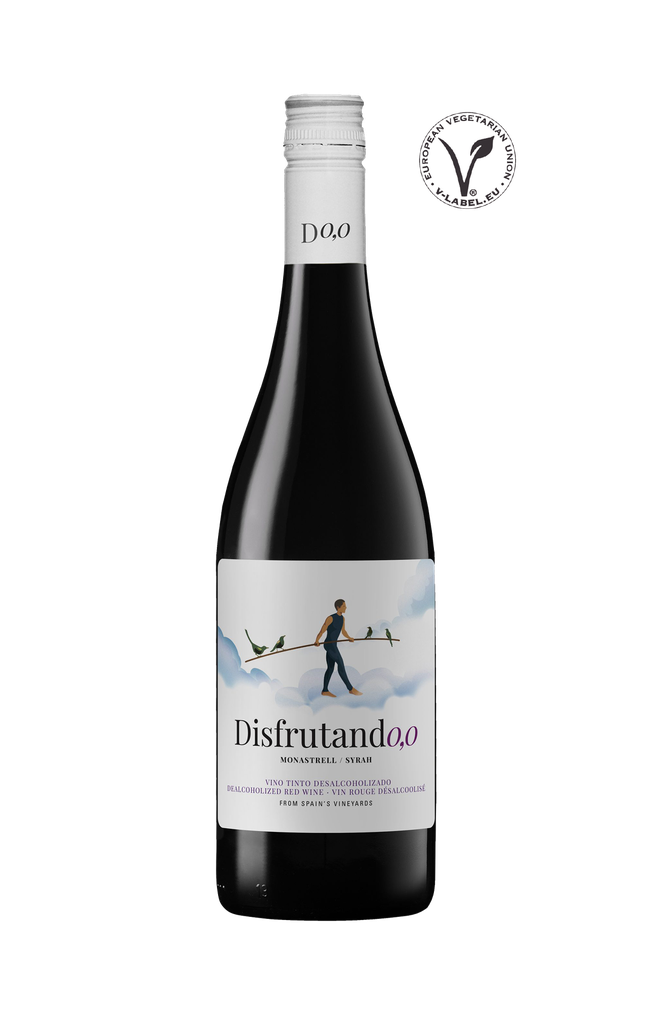 JGF Disfrutando Vino Desalcoholizado Tinto 75 cl