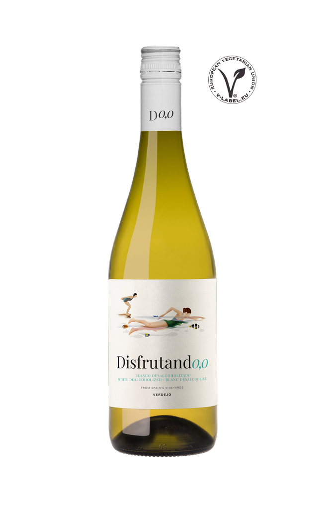 JGF Disfrutando Vino Desalcoholizado Blanco 75cl