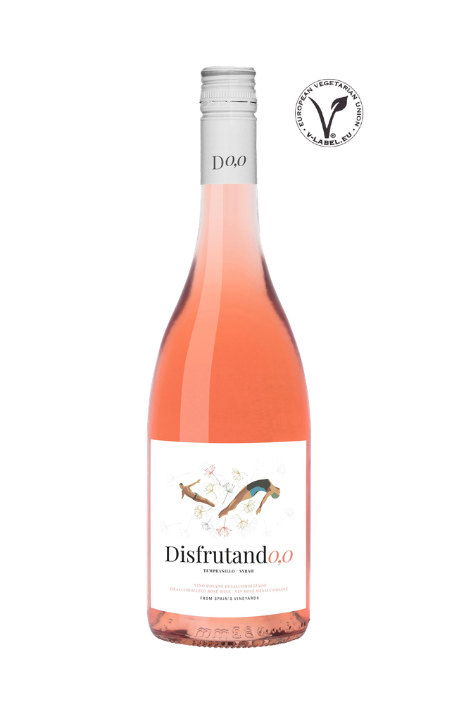 JGF Disfrutando Vino Desalcoholizado Rosado 75 cl