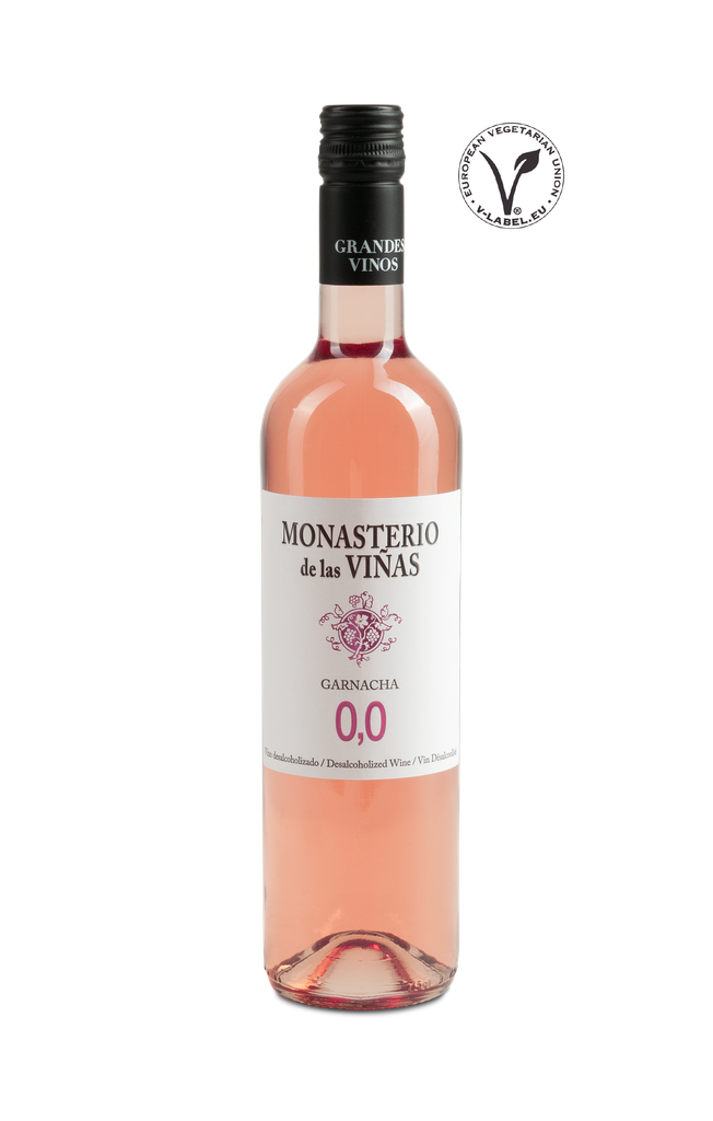 GVI Monasterio de las Viñas Vino Desalcoholizado Rosado 75 cl
