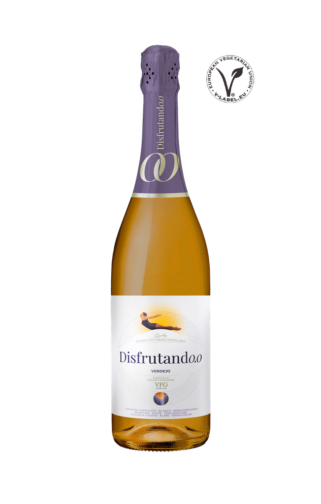 JGF Disfrutando Espumoso Desalcoholizado Blanco 75 cl